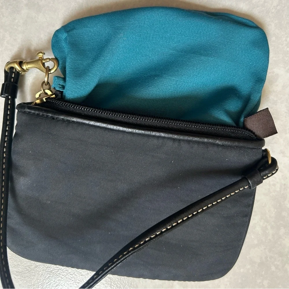 Coach Small Nylon Wristlet - Picture 12 of 13